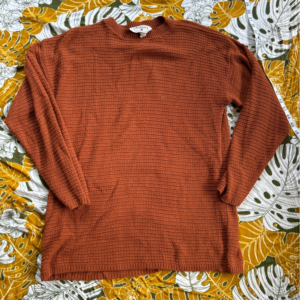 Vintage Terracotta Sweater